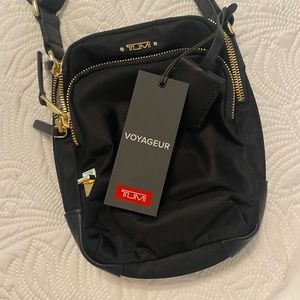 Tumi Voyager Ruma Black Crossbody Bag